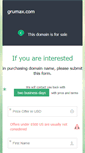 Mobile Screenshot of grumax.com